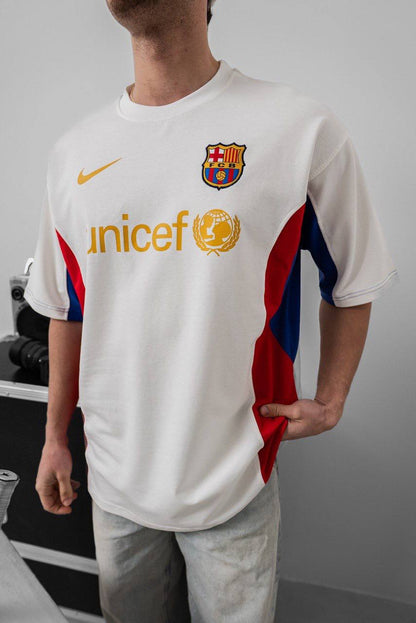 FC Barcelona UNICEF T-Shirt - Stylish Tee for Barça Fans & Charity Support Withinblack