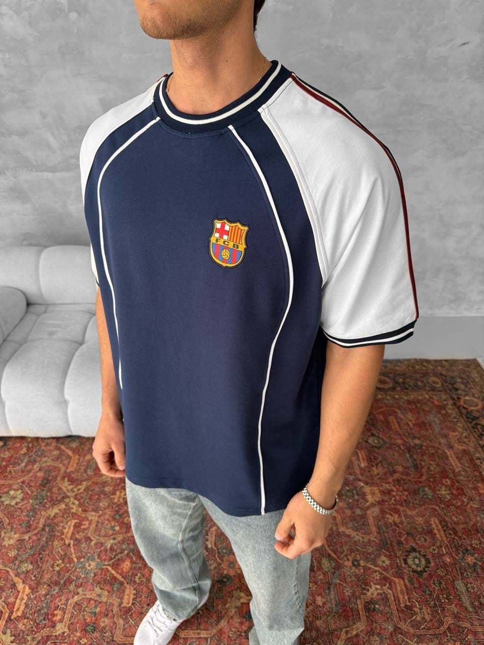 FC Barcelona Logo T-Shirt - Style and Club Allegiance Withinblack