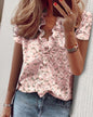 Cowgirl Chic Ruffle Top – Stylish Short Sleeved Shirt for Casual Cowgirl Style Country in My Heart