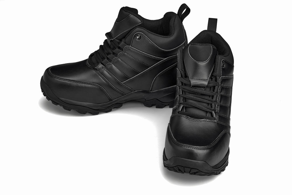 CALTO - FD003 - 4.5 Inches Taller (Black) - Lightweight Tallmenshoes.com