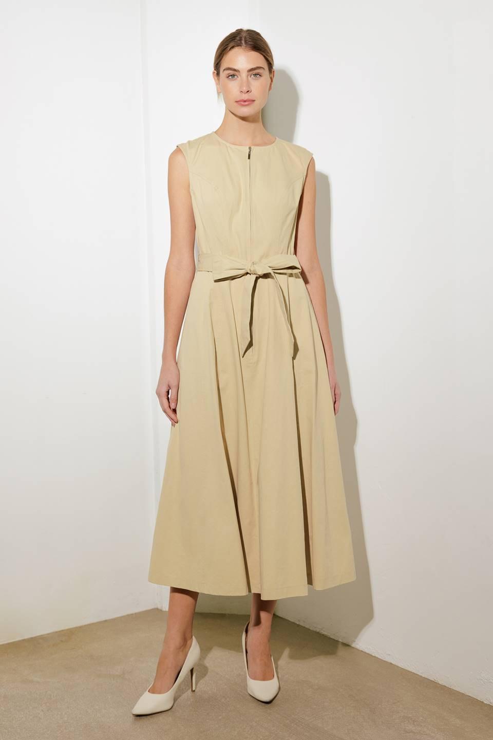 DELICATE DREAMS WOVEN MIDI DRESS Flying Tomato