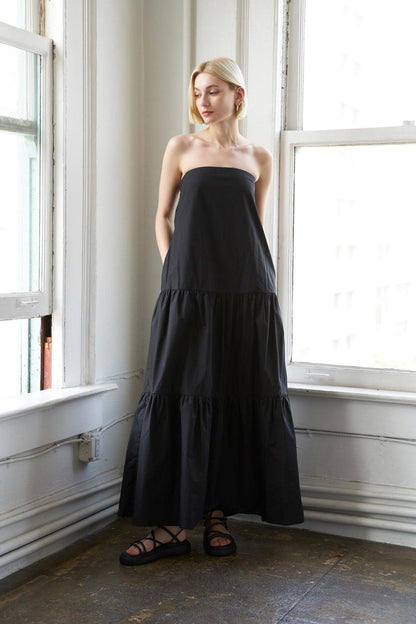GIRLS JUST WANNA HAVE WOVEN MAXI DRESS Flying Tomato