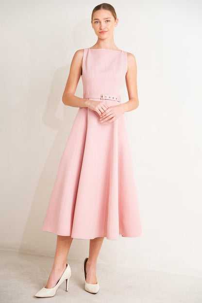 LIVING THE DREAM WOVEN MIDI DRESS Flying Tomato