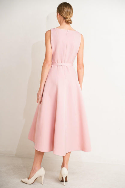 LIVING THE DREAM WOVEN MIDI DRESS Flying Tomato