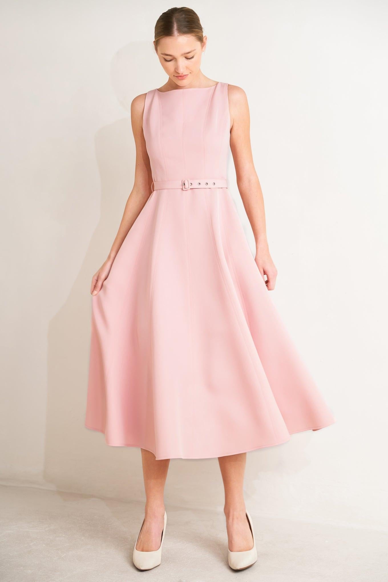 LIVING THE DREAM WOVEN MIDI DRESS Flying Tomato