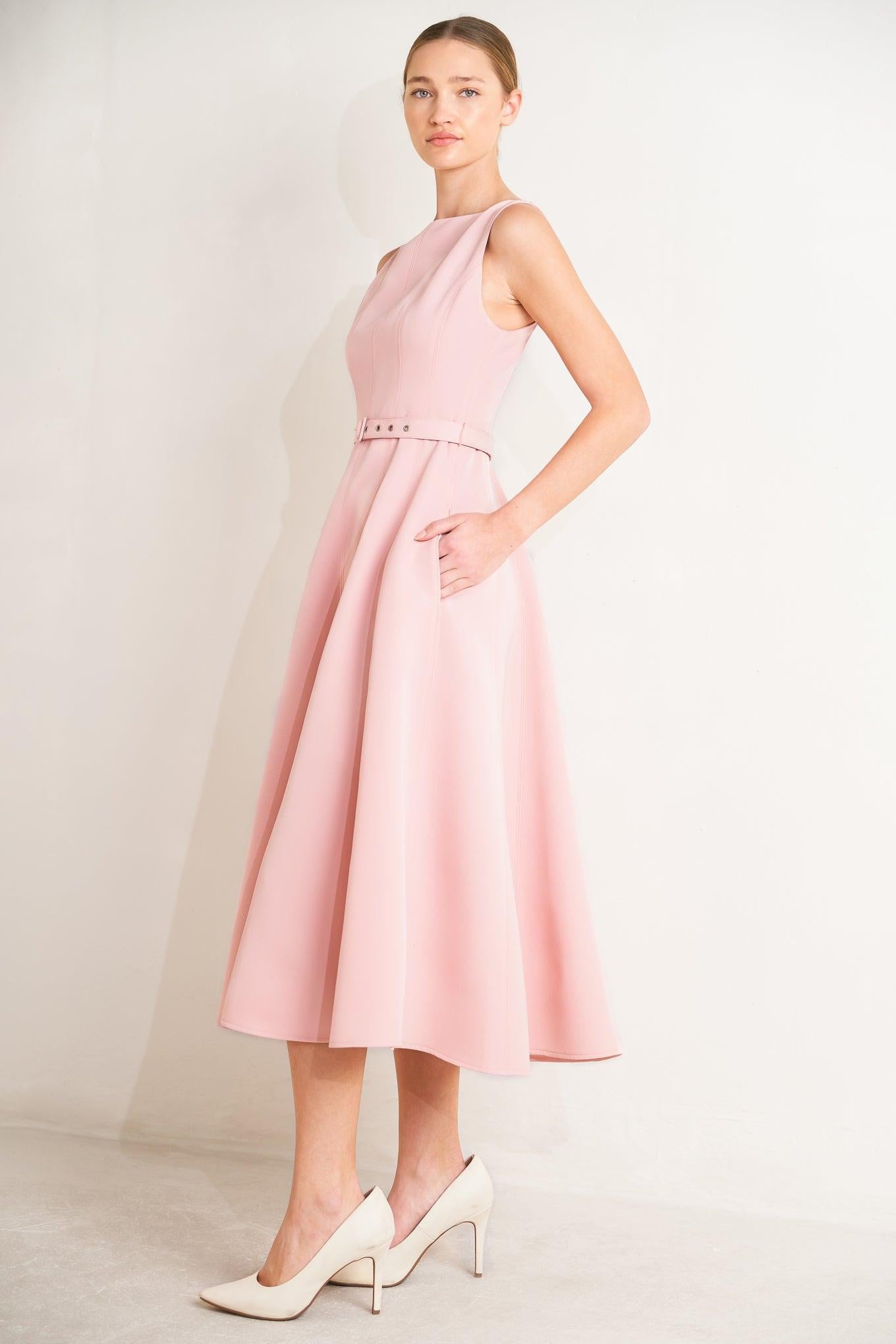LIVING THE DREAM WOVEN MIDI DRESS Flying Tomato