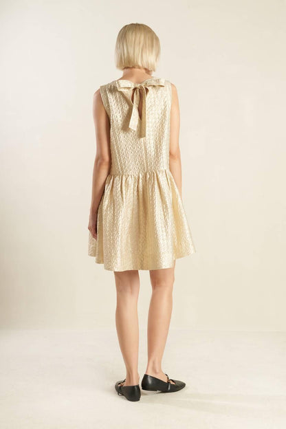 HORIZON HIDEAWAY WOVEN MINI DRESS Flying Tomato