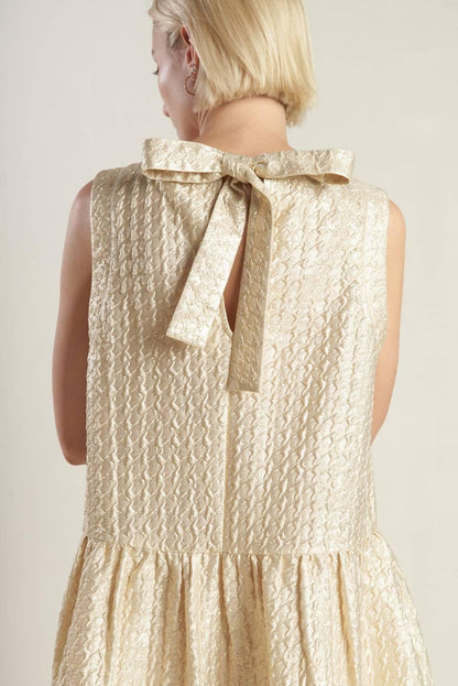 HORIZON HIDEAWAY WOVEN MINI DRESS Flying Tomato