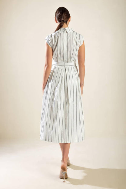 INCREDIBLY SENSATIONAL WOVEN MIDI DRESS Flying Tomato