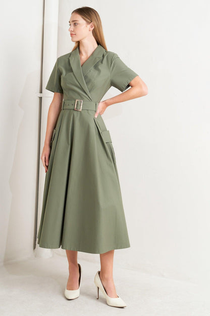 LOST IN THE STARS WOVEN MIDI DRESS Flying Tomato