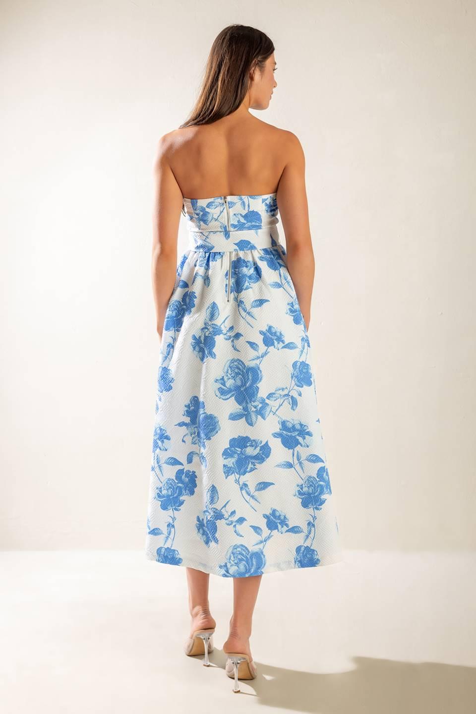 HONESTLY LOVE WOVEN MIDI DRESS Flying Tomato
