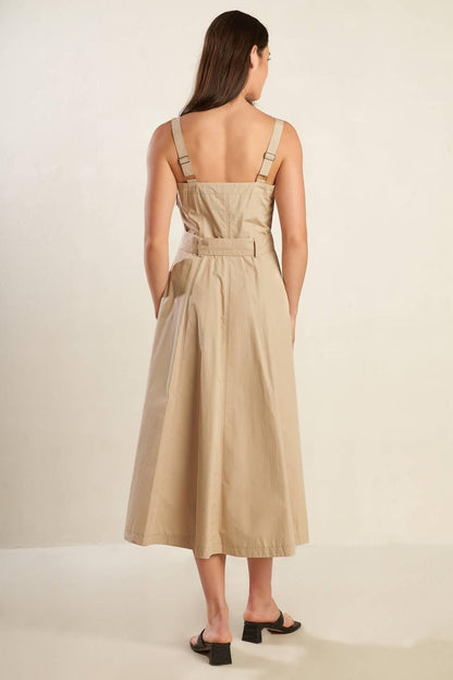 MARGOT DREAM WOVEN MIDI DRESS Flying Tomato