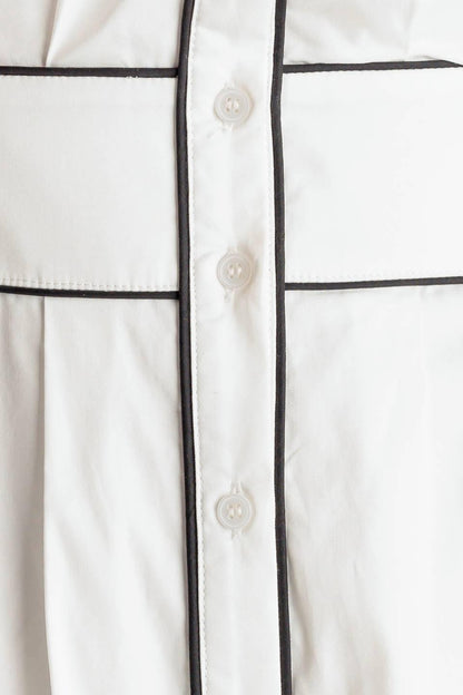 IN THE BREEZE WHITE WOVEN MIDI DRESS Flying Tomato
