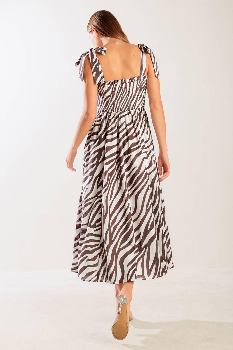 DANCING WITH THE WOVEN MIDI DRESS Flying Tomato