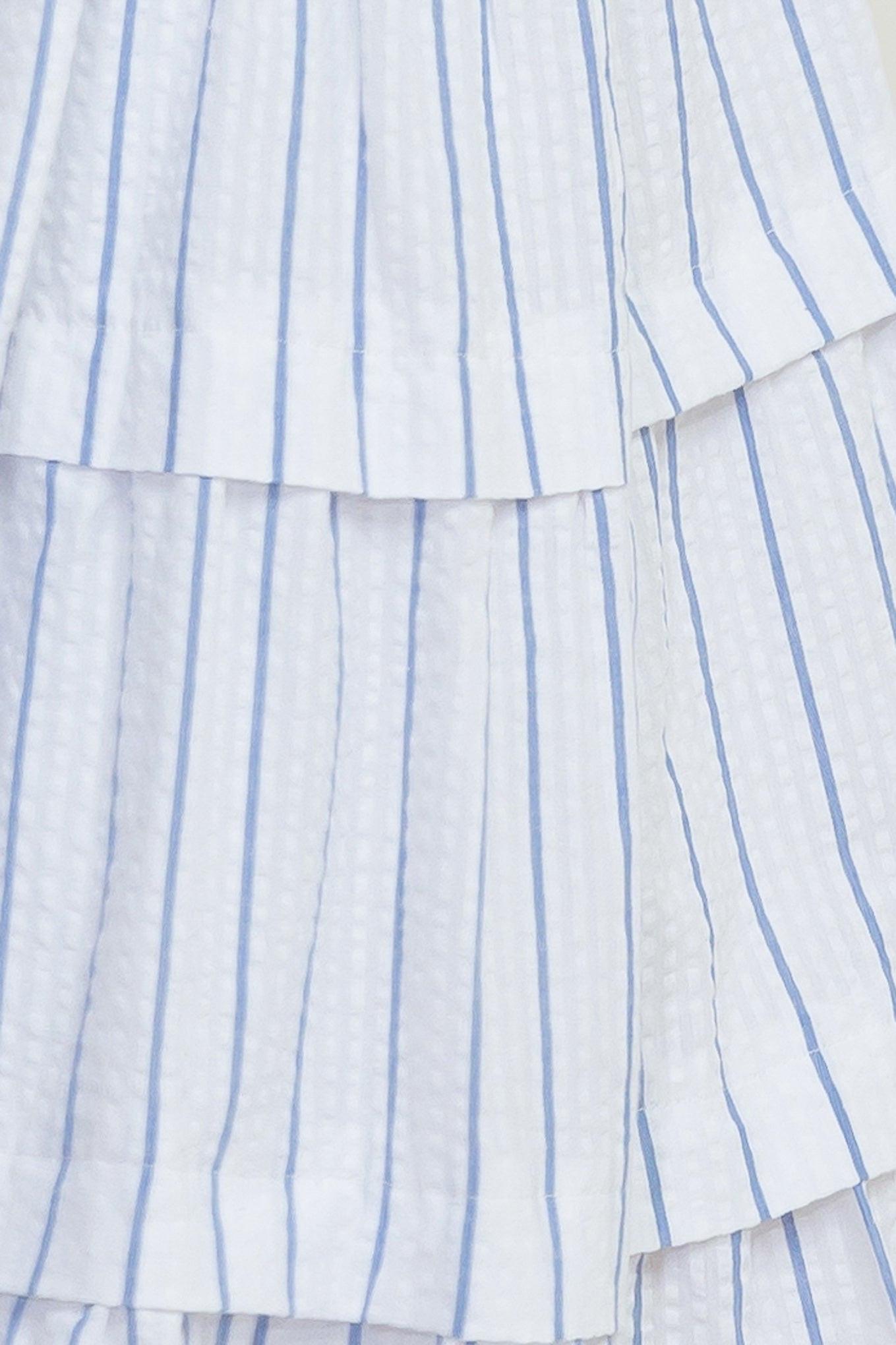 BREEZE NOTE WOVEN MIDI DRESS Flying Tomato