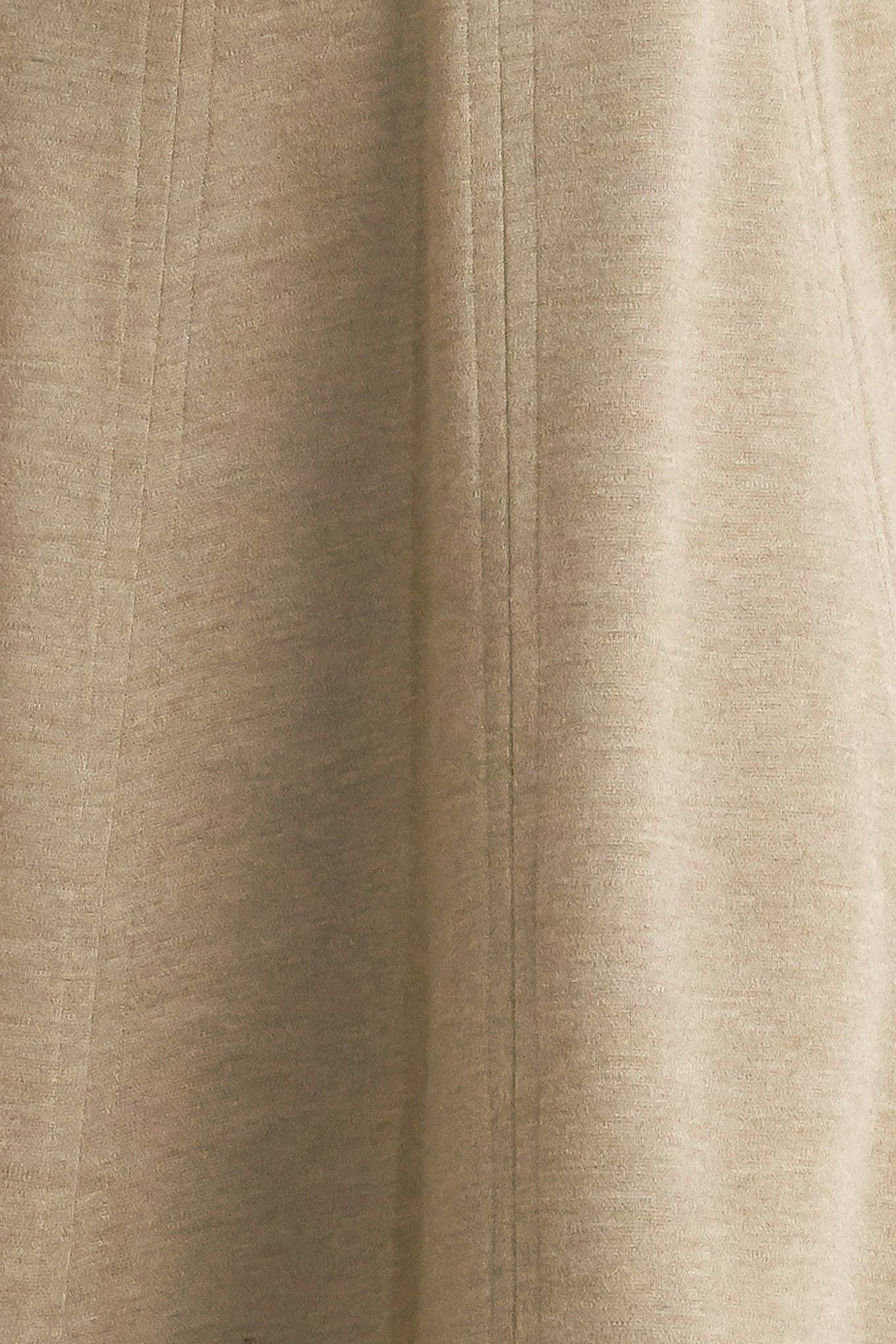 SOPHISTICATED SIMPLICITY WOVEN KNIT MIDI DRESS Flying Tomato
