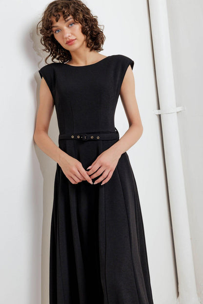 MODERN MONA WOVEN MIDI DRESS Flying Tomato