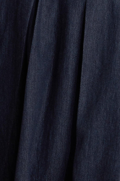 URBAN CORSET DENIM MIDI DRESS Flying Tomato