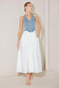 CITY TO COAST WOVEN MIDI DRESS Flying Tomato