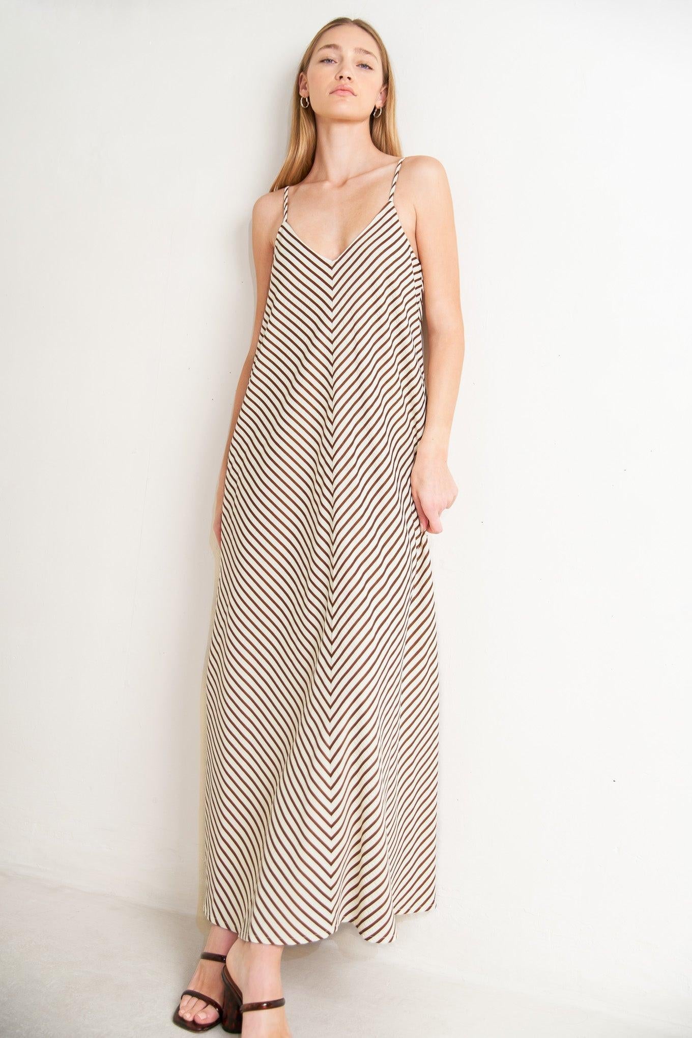 SEASIDE SILHOUETTE WOVEN MIDI DRESS Flying Tomato