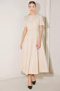 SPRING ICON WOVEN MIDI DRESS Flying Tomato