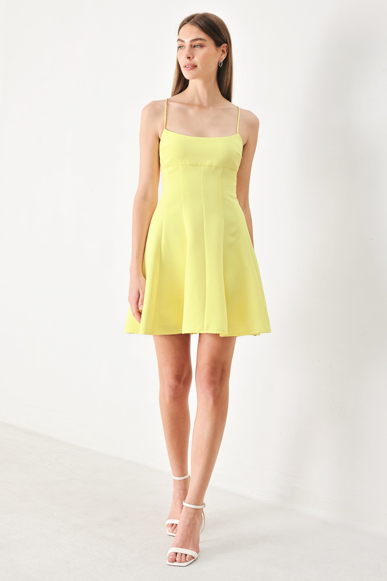 FRESH LINE WOVEN CAMI DRESS Flying Tomato