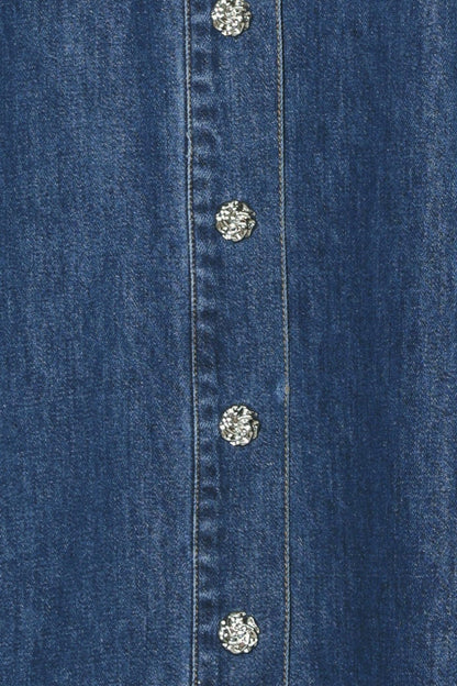 PARIS IN  DENIM MIDI DRESS Flying Tomato