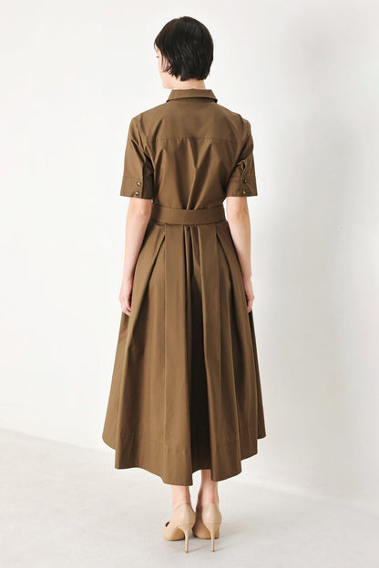DESERT ICON WOVEN MIDI SHIRT DRESS Flying Tomato