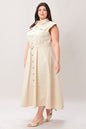 NEUTRAL COMMAND WOVEN SHIRT DRESS Flying Tomato