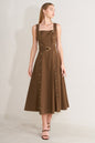SWEET SIENNA WOVEN MIDI DRESS Flying Tomato