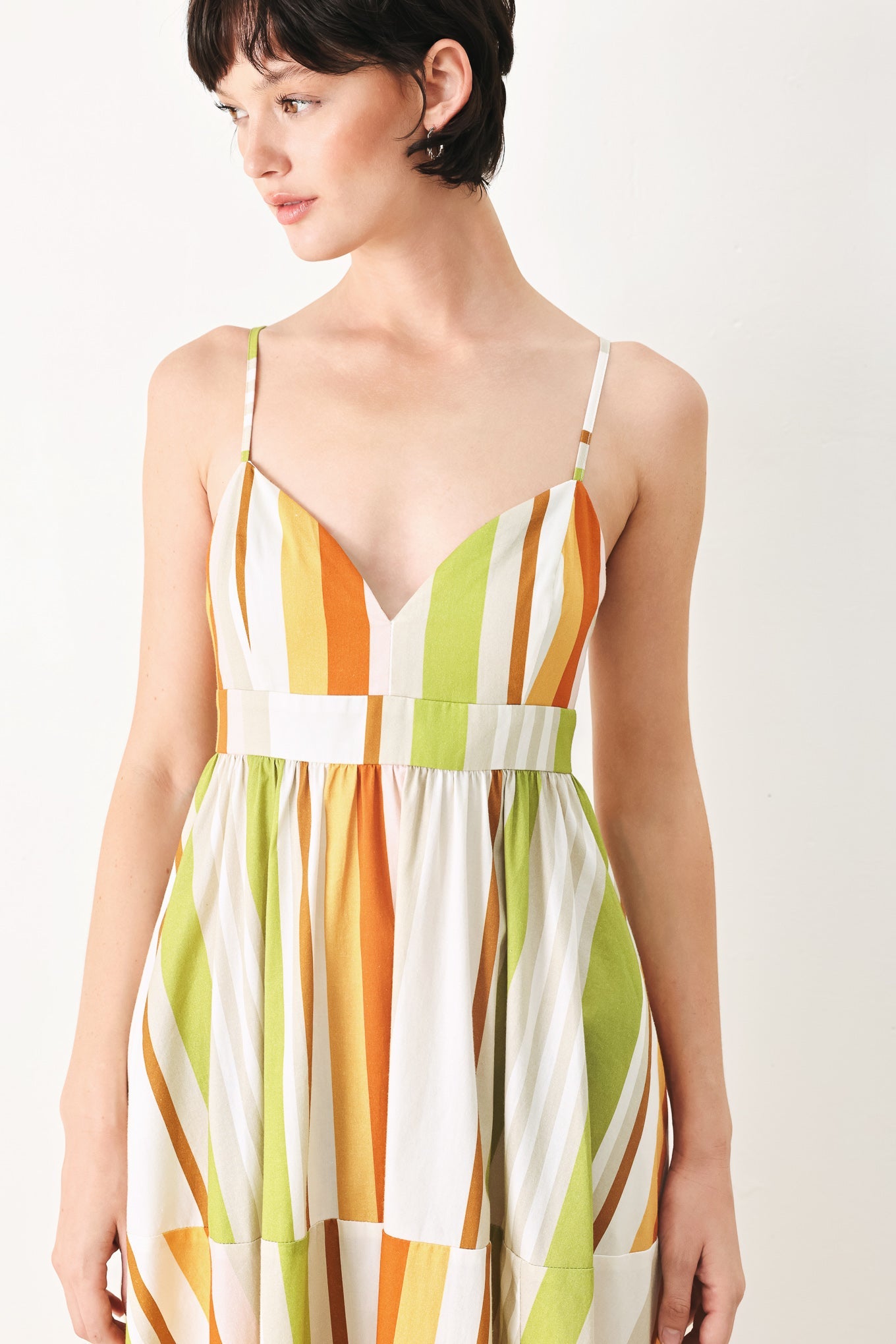 SUNRISE RIVIERA WOVEN MIDI DRESS Flying Tomato
