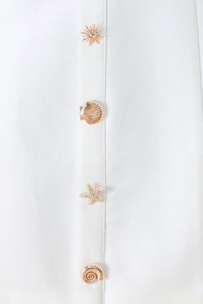 PURE GLAM WOVEN MINI DRESS Flying Tomato