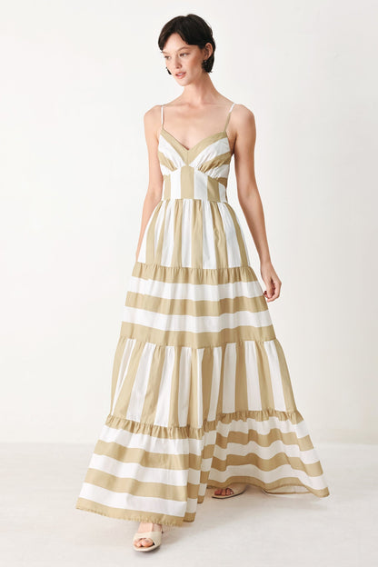 SUNKISSED BOARDWALK WOVEN MAXI DRESS Flying Tomato