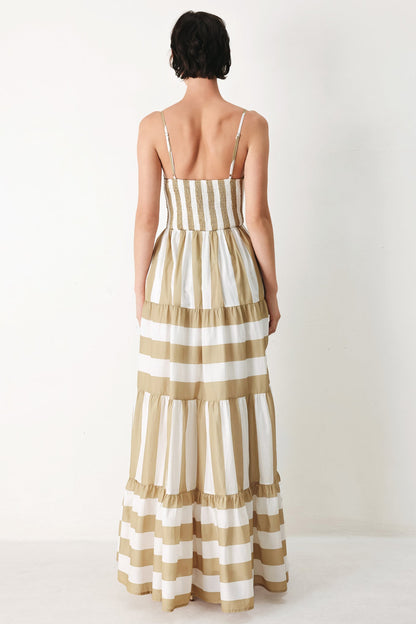 SUNKISSED BOARDWALK WOVEN MAXI DRESS Flying Tomato