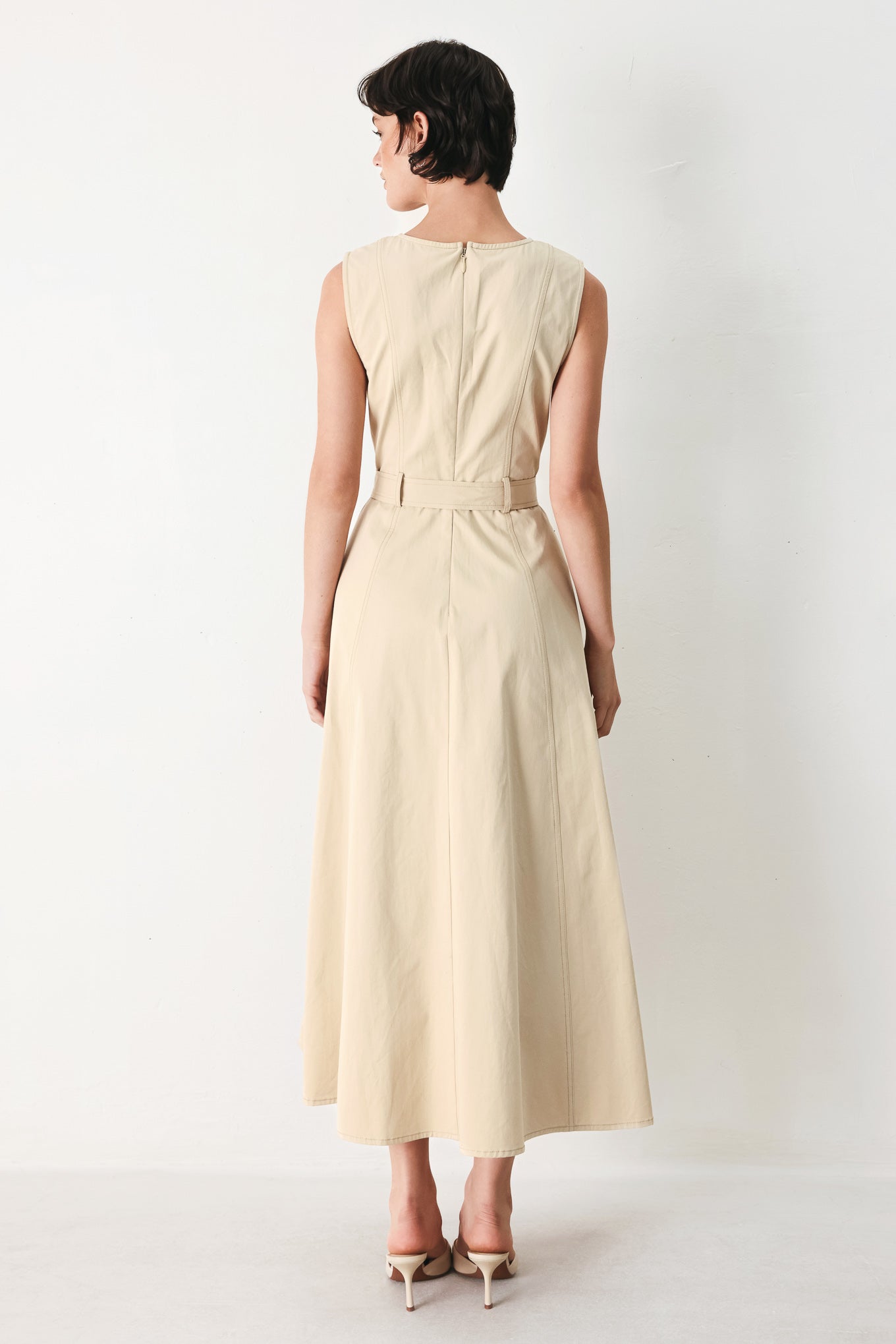 DUNE DAYDREAM WOVEN MIDI DRESS Flying Tomato