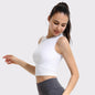 SculptFit Sleeveless Ribbed Yoga Top Country in My Heart