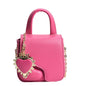Heartfelt Charm Messenger Bag - Trendy Small Square Bag with Heart Charm Country in My Heart