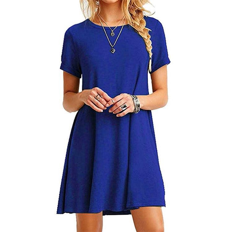Cowgirl Chic Casual Short Sleeved Dress | Comfortable & Stylish Cowgirl Dress Country in My Heart