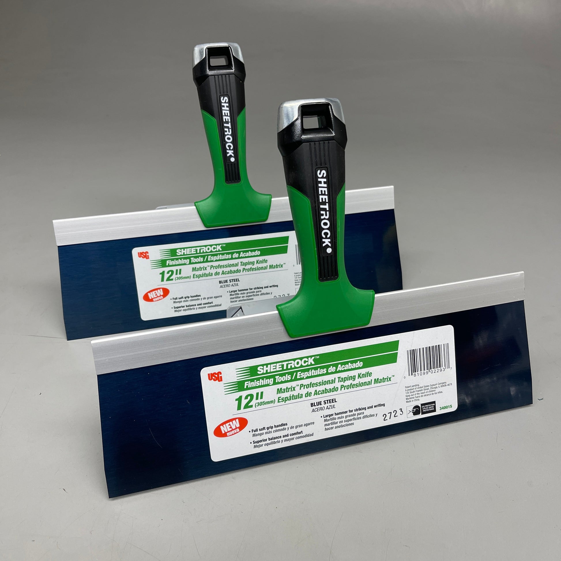 USG SHEETROCK TOOLS (2 PACK) Matrix Professional Taping Knife 12" 340015 PayWut
