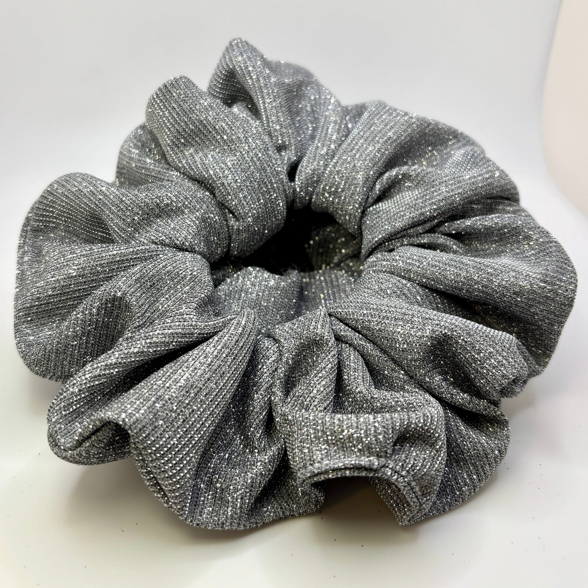 Silver Sparkle Scrunchie Enchanted Scrunch