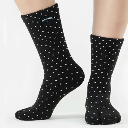 Polar Feet Fleece Tabi Socks - Domino Polar Feet® LLC