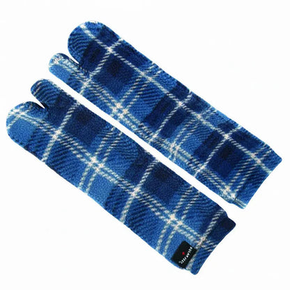 Polar Feet Fleece Tabi Socks - Flannel Polar Feet® LLC