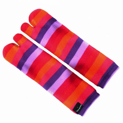 Polar Feet Fleece Tabi Socks - Jellybean Polar Feet® LLC
