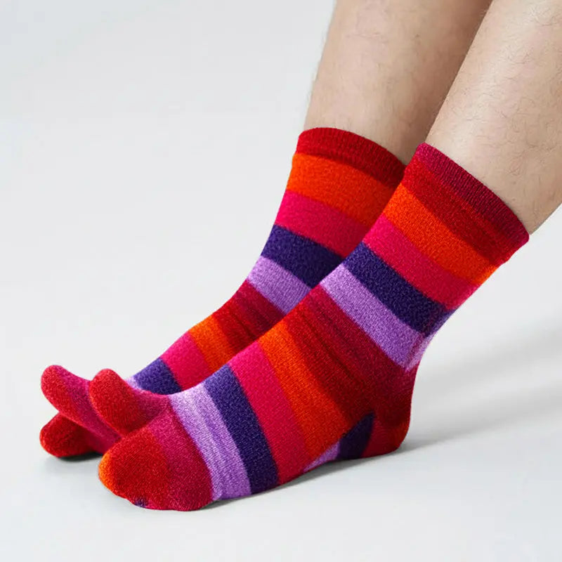 Polar Feet Fleece Tabi Socks - Jellybean Polar Feet® LLC