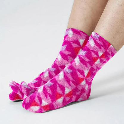 Polar Feet Fleece Tabi Socks - Kaleidoscope Polar Feet® LLC
