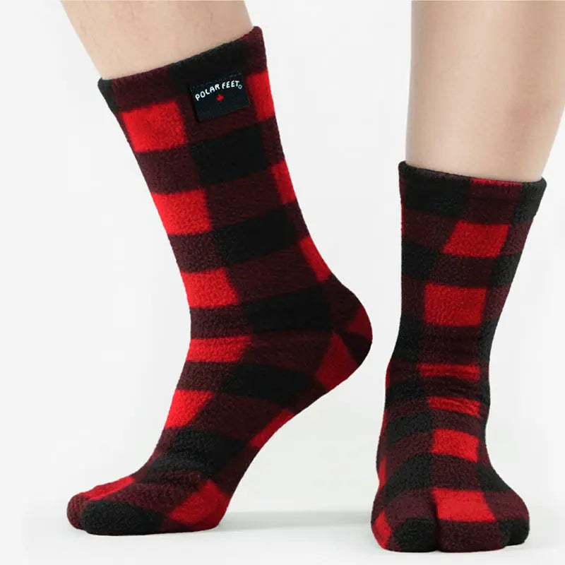 Polar Feet Fleece Tabi Socks - Lumberjack Polar Feet® LLC