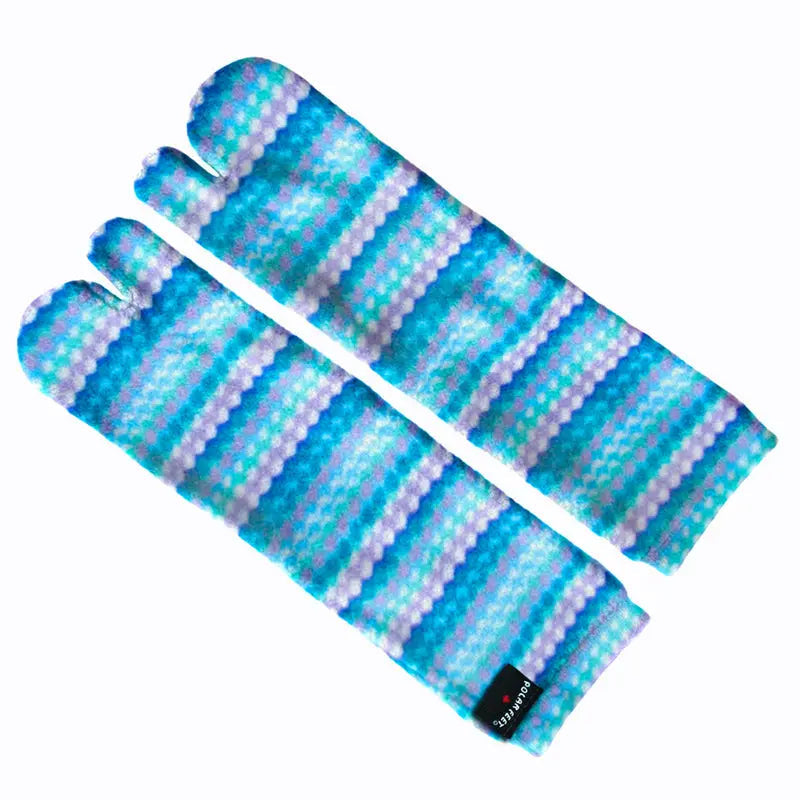 Polar Feet Fleece Tabi Socks - Ripple Polar Feet® LLC