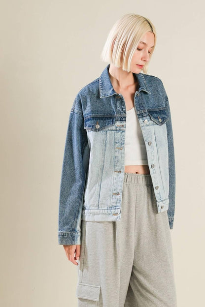 A BAR SONG DENIM JACKET Flying Tomato