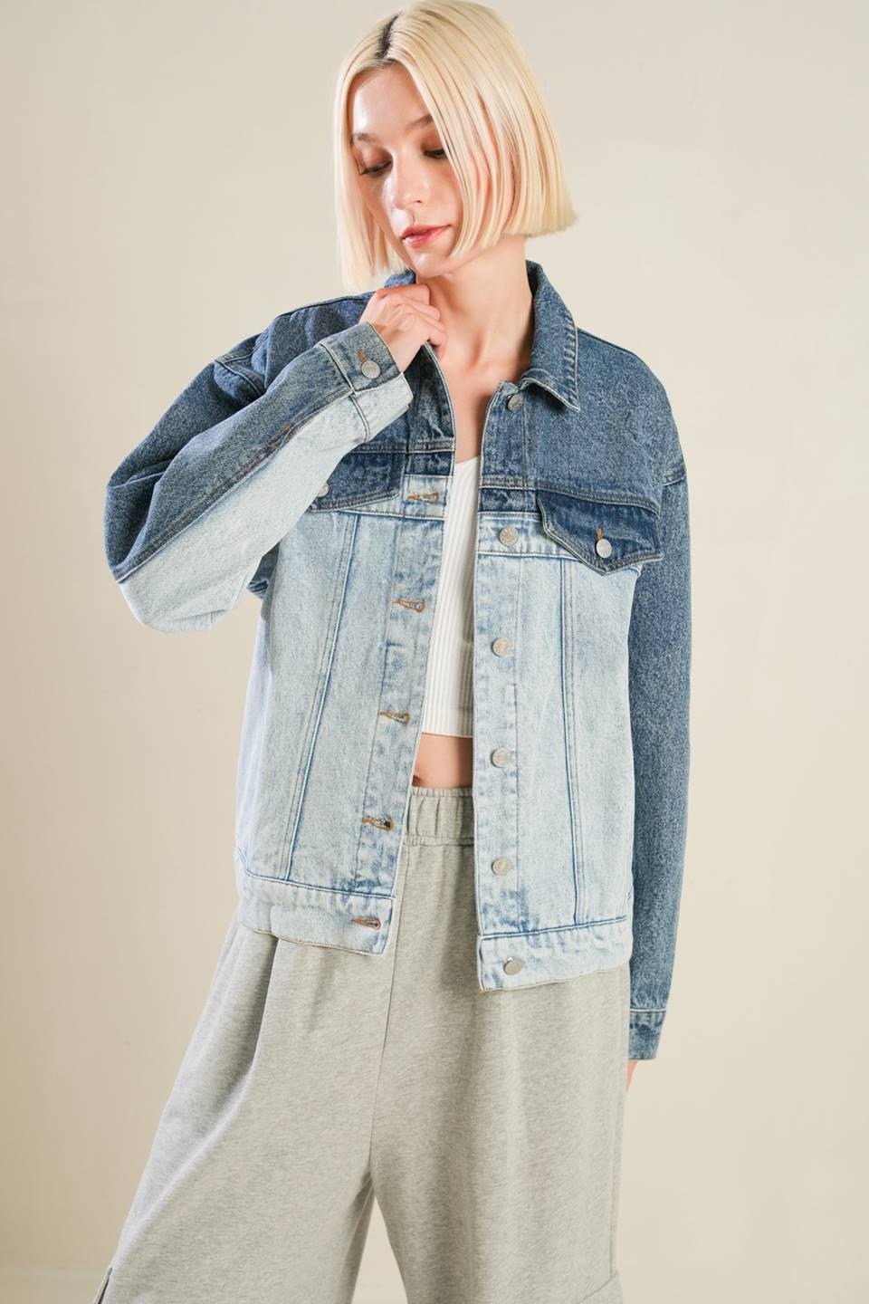 A BAR SONG DENIM JACKET Flying Tomato