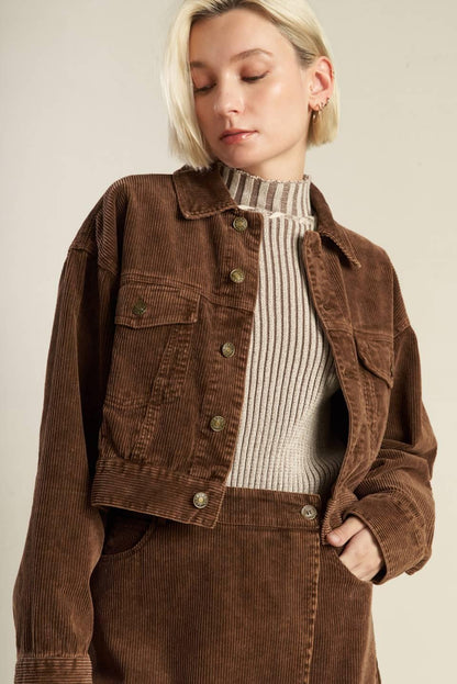 ESCAPING REALITY CORDUROY JACKET Flying Tomato